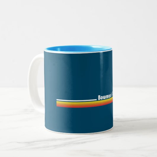 Tasse 2 Couleurs Bowman's Beach Florida (Devant gauche)