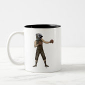 Tasse 2 Couleurs Boxe Bulldog (Gauche)