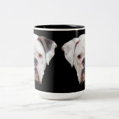 Tasse 2 Couleurs Boxe faciale (Centre)