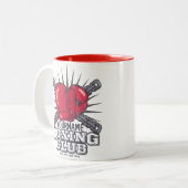 Tasse 2 Couleurs Boxer champion de course (Devant gauche)