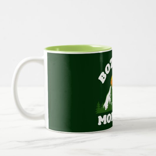 Tasse 2 Couleurs Bozeman, Montana (Gauche)