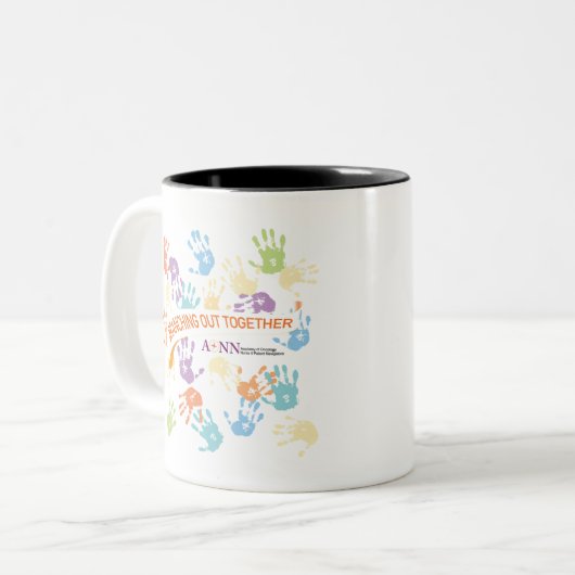 Tasse 2 Couleurs Branchement ensemble (Devant gauche)