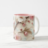 Tasse 2 Couleurs Branches de fleurs d'Apple (Devant droit)