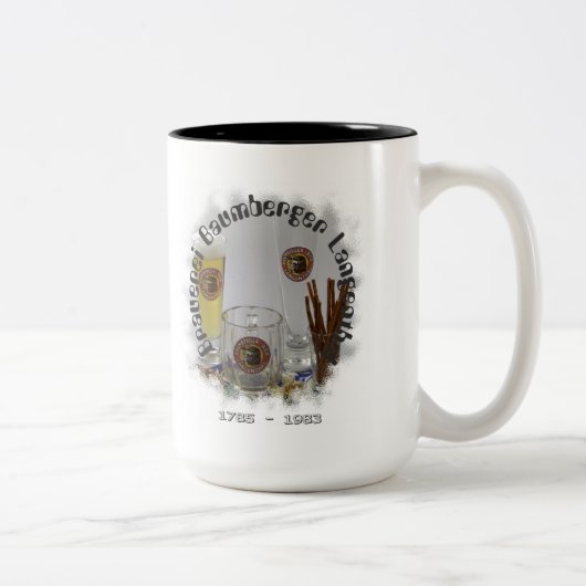 Tasse 2 Couleurs Brasserie de Baumberger Langenthal (Droit)