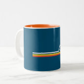 Tasse 2 Couleurs Brattleboro Vermont (Devant gauche)