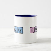 Tasse 2 Couleurs Brauer a fait des éléments (Centre)