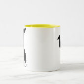 Tasse 2 Couleurs Breakdancer ; jaune (Centre)