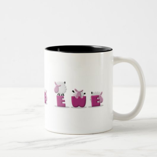 Tasse 2 Couleurs Brebis d'amour de KRW I (Droit)