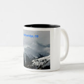 Tasse 2 Couleurs Breckenridge, CO (Devant droit)