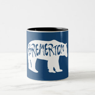 Tasse 2 Couleurs Bremerton Washington Bear