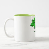 Tasse 2 Couleurs Brésil (Gauche)