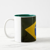 Tasse 2 Couleurs Brésil - Mug- (Gauche)