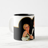 Tasse 2 Couleurs Bretelle perdue (Devant gauche)