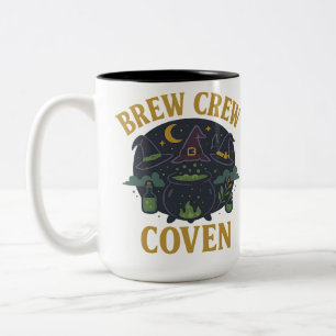 Tasse 2 Couleurs Brew Crew Coven - Halloween