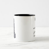 Tasse 2 Couleurs Briard noir KiniArt  (Centre)