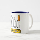 Tasse 2 Couleurs Bricoleur (Devant droit)