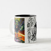 Tasse 2 Couleurs Brigade des lapins (Devant gauche)