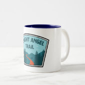Tasse 2 Couleurs Bright Angel Trail Grand Canyon (Devant droit)