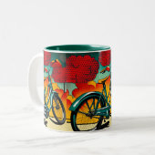 Tasse 2 Couleurs Brillance vélo (Devant gauche)