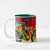 Tasse 2 Couleurs Brillance vélo (Gauche)