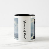 Tasse 2 Couleurs "Brillant à travers les tempêtes" (Centre)