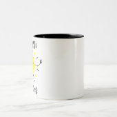 Tasse 2 Couleurs brillant namaste (Centre)