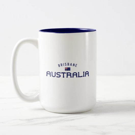 Tasse 2 Couleurs Brisbane en détresse Australie (Gauche)