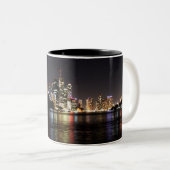Tasse 2 Couleurs Brisbane la nuit (Devant droit)