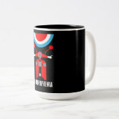Tasse 2 Couleurs British Mods 1964 (Devant droit)