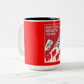 Tasse 2 Couleurs British River Thames Regatta (Devant gauche)