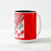 Tasse 2 Couleurs British River Thames Regatta (Devant droit)