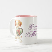 Tasse 2 Couleurs Brittany Heart Maman (Devant gauche)