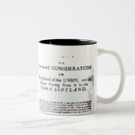 Tasse 2 Couleurs Brochures montrant les deux côtés (Droit)