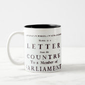 Tasse 2 Couleurs Brochures montrant les deux côtés (Gauche)