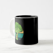 Tasse 2 Couleurs Brocoli Fromages Broccoli Spirit (Devant gauche)