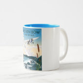 Tasse 2 Couleurs Broken Bow Oklahoma (Devant droit)