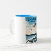 Tasse 2 Couleurs Broken Bow Oklahoma (Devant gauche)