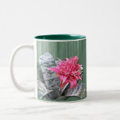 Tasse 2 Couleurs Broméliade rose (Gauche)