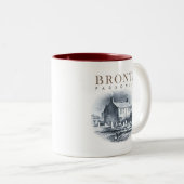 Tasse 2 Couleurs Bronte Parsonage Maison des Brontes (Devant droit)
