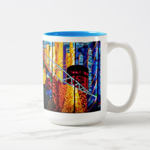 Tasse 2 Couleurs Brooklyn de New York, bateau de croisière Staind'a