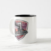 Tasse 2 Couleurs Brooklyn Design argent métal (Devant gauche)