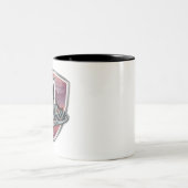 Tasse 2 Couleurs Brooklyn Design argent métal (Centre)