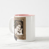 Tasse 2 Couleurs Brouette de Blanche (Devant gauche)
