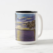 Tasse 2 Couleurs Brouillard de lavande (Devant droit)