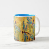 Tasse 2 Couleurs Brouillard de libellule (Devant droit)