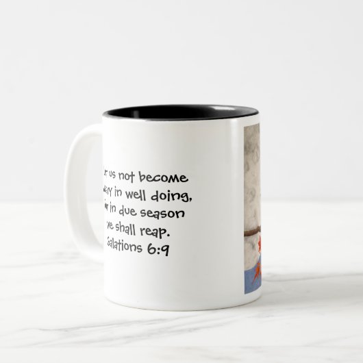 Tasse 2 Couleurs Brouillard de moisson (Devant gauche)