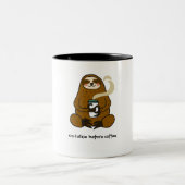 Tasse 2 Couleurs Brown Illustré Pas De Talkie Avant Café (Centre)