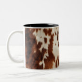 Tasse 2 Couleurs Brown noir blanc (Gauche)