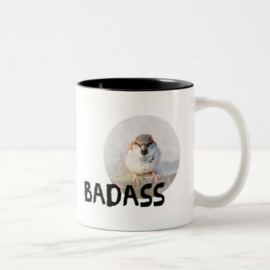 Tasse 2 Couleurs Bruant - Badass (Droit)