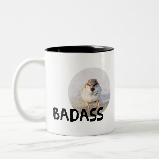 Tasse 2 Couleurs Bruant - Badass (Gauche)